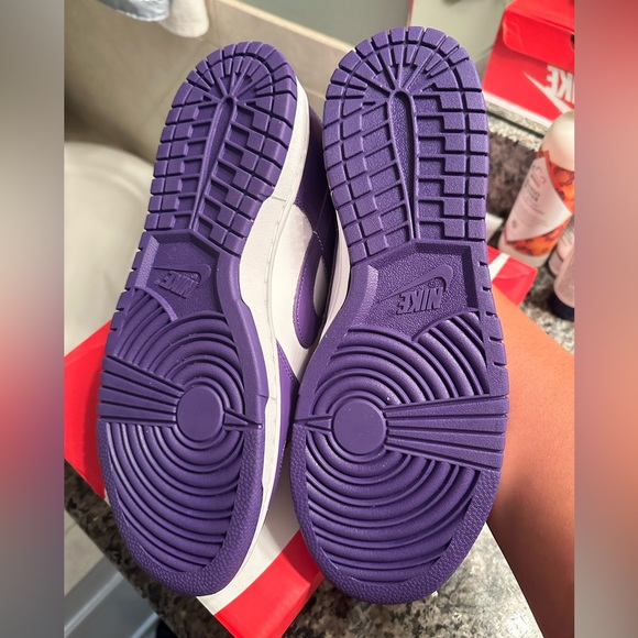 Nike Dunk Low Retro Purple/white, brand new, size 10 - Picture 3 of 5